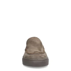 Manfield Antraciete nubuck loafers^Heren Loafers