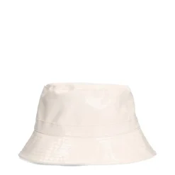 Manfield Beige lak buckethat^ Hoeden & Petten