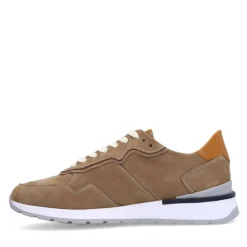 No Stress Beige nubuck sneakers^Heren Sneakers