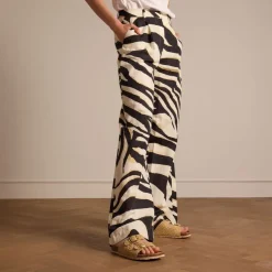 Manfield Beige raffia slippers^DAMES Slippers