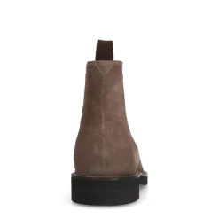 Manfield Beige suède chelsea boots^Heren Boots