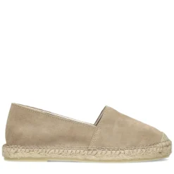 Manfield Beige suède espadrilles^DAMES Espadrilles