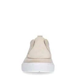 Manfield Beige suède loafer^Heren Loafers