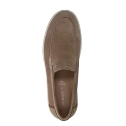 No Stress Beige suède loafers^Heren Loafers