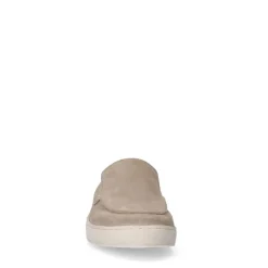 Manfield Beige suède loafers^Heren Loafers