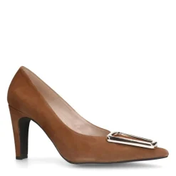 Manfield Beige suède pumps^DAMES Pumps
