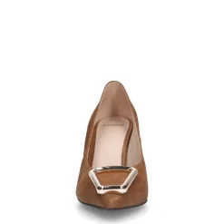 Manfield Beige suède pumps^DAMES Pumps