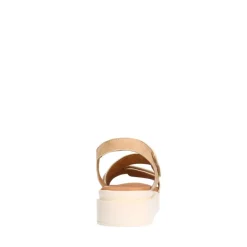 No Stress Beige suède sandalen^DAMES Sandalen
