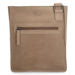 No Stress Beige suède schoudertas^Heren Heren Tassen|Schoudertassen