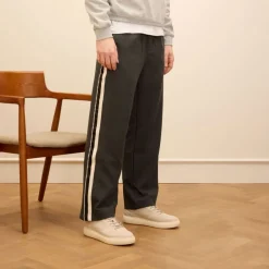 Manfield Beige suède sneakers^Heren Sneakers