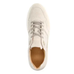 Manfield Beige suède sneakers^Heren Sneakers
