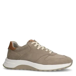 No Stress Beige suède sneakers^Heren Sneakers