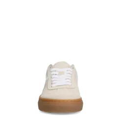 Manfield Beige suède sneakers^DAMES Sneakers