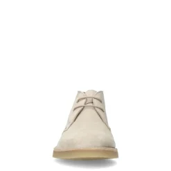 Manfield Beige suède veterboots^Heren Boots