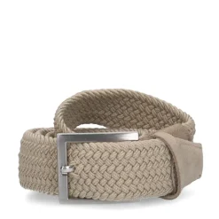 Manfield Beige synthetische riem^ Riemen