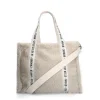 Manfield Beige teddy shopper^ Shoppers