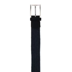 Manfield Blauw synthetische riem^ Riemen