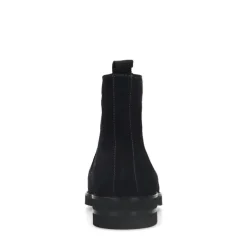 Manfield Blauwe suède chelsea boots^Heren Boots