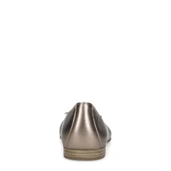 No Stress Bronzen leren ballerina's met strik^DAMES Loafers