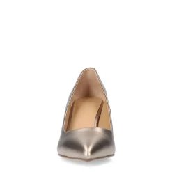 Manfield Bronzen leren pumps^DAMES Pumps