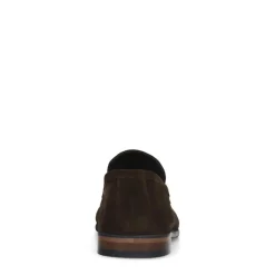 Manfield Bruine suède loafers^Heren Loafers