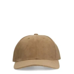 Manfield Bruine suède pet^ Hoeden & Petten