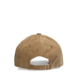 Manfield Bruine suède pet^ Hoeden & Petten