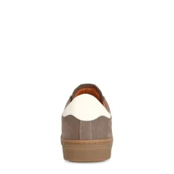 Manfield Bruine suède sneakers^DAMES Sneakers