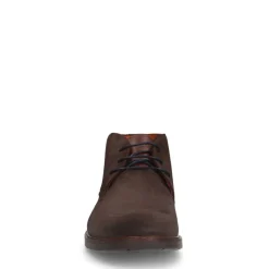 Van Lier Bruine suède veterboots^Heren Boots