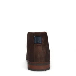 Van Lier Bruine suède veterboots^Heren Boots