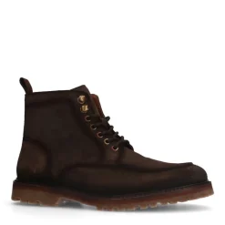 Manfield Bruine suède veterboots^Heren Boots