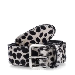 Manfield Cheetah riem met vacht^ Riemen