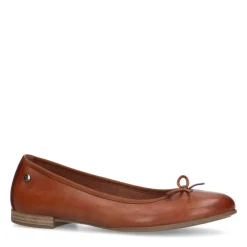 No Stress Cognac leren ballerina's^DAMES Loafers