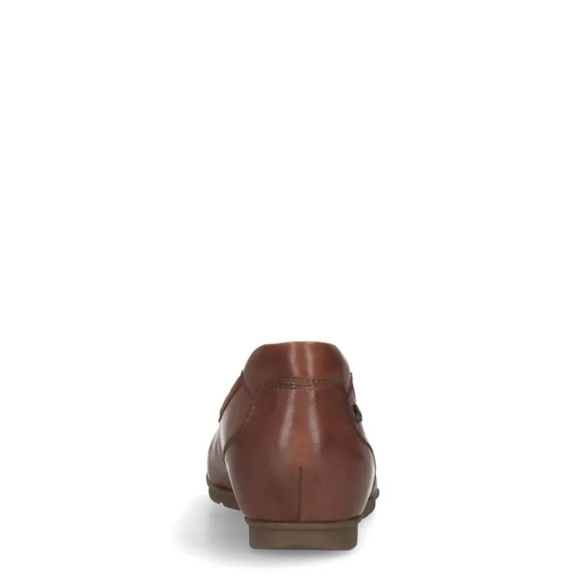 No Stress Cognac leren ballerina's^DAMES Loafers