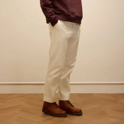 Manfield Cognac leren veterboots^Heren Boots