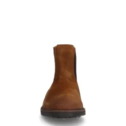 Van Lier Cognac suède chelsea boots^Heren Boots