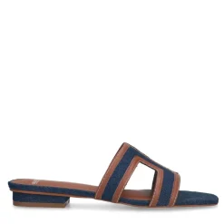 Manfield Denim slippers^DAMES Slippers