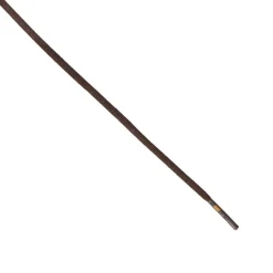 Manfield Donkerbruine schoenveters waxed (90 cm)^ Overig