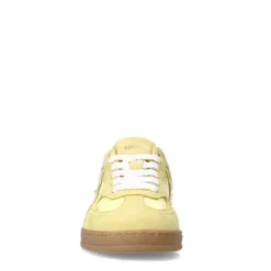 Manfield Gele sneakers met kant^DAMES Sneakers
