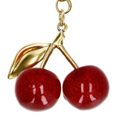 Manfield Gouden cherry bag charm^ Bag Charms