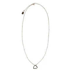 Manfield Gouden ketting met hartje^ Sieraden