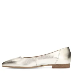 No Stress Gouden leren ballerina's^DAMES Loafers
