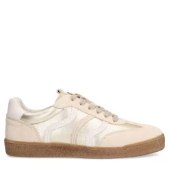 No Stress Gouden leren sneakers^DAMES Sneakers