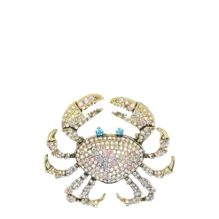 Manfield Goudkleurige krabben broche^ Overig