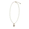 Manfield Goudkleurige stalen schakelketting^ Sieraden