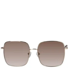 Manfield Goudkleurige zonnebril^ Zonnebrillen