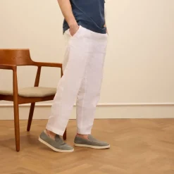 Van Lier Grijs/blauwe suède loafers^Heren Loafers