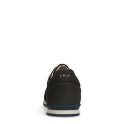 Van Lier Grijze nubuck sneakers^Heren Sneakers