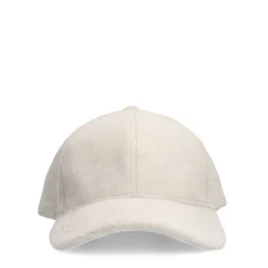 Manfield Grijze stoffen pet^ Hoeden & Petten