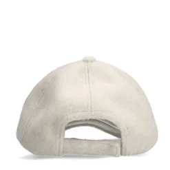 Manfield Grijze stoffen pet^ Hoeden & Petten